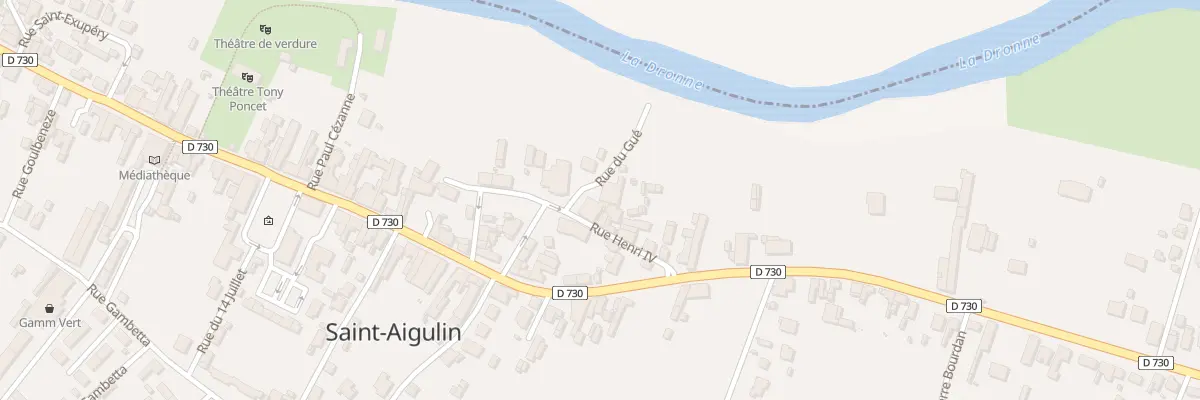 Plan du 20 Rue Henri IV à Saint-Aigulin