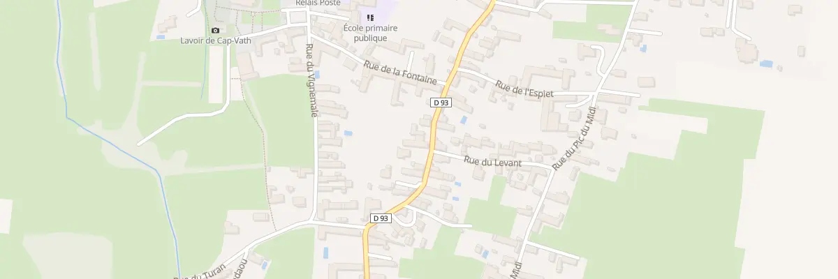 Plan du 31 Rue des Pyrénées à Azereix