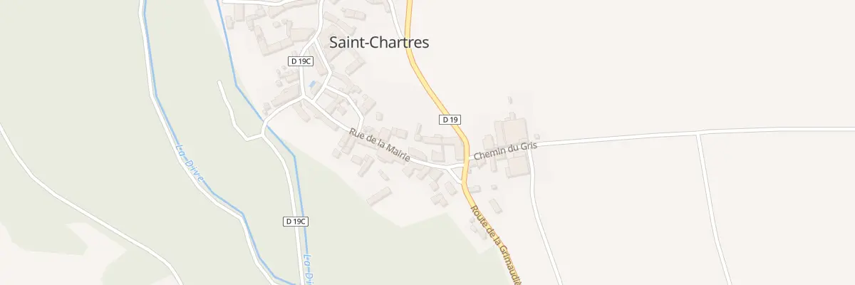 Plan du 7 Rue de la Mairie St Chartres à Moncontour