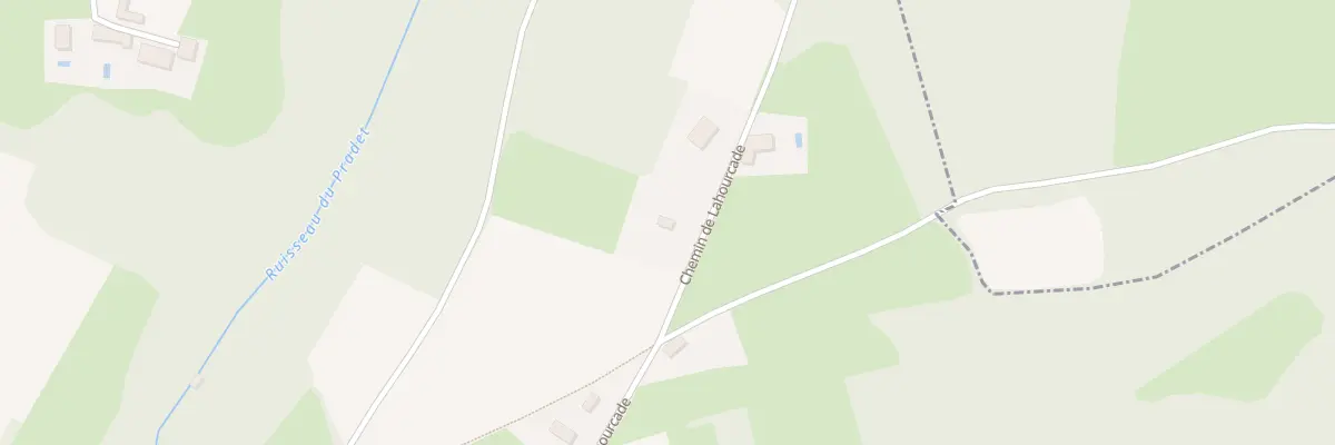 Plan du 53 Che Lahourcade à Lahitte-Toupière