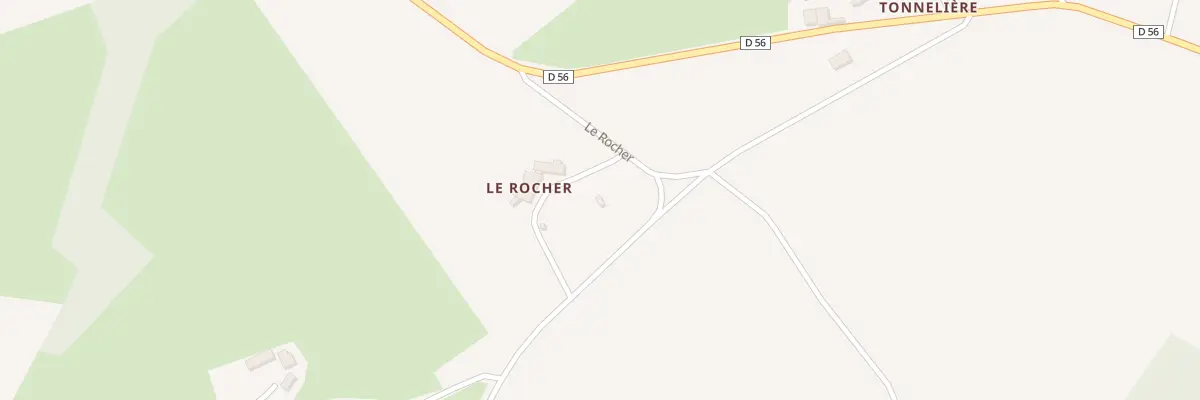 Plan du 5242 Le Rocher à Moulins-le-Carbonnel