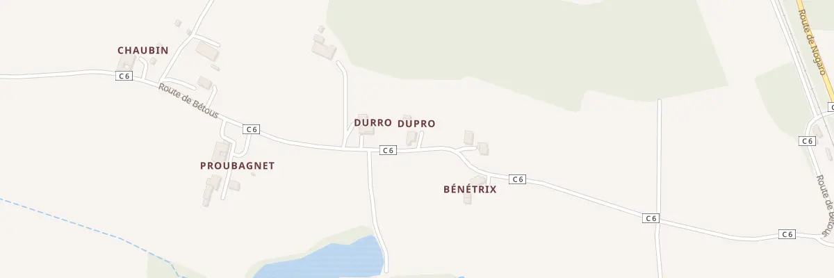 Plan du 5035 Dupro à Sorbets