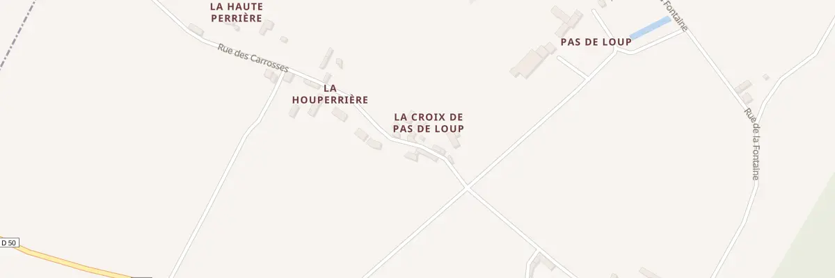 Plan du 4 Rue des Carrosses à Saix