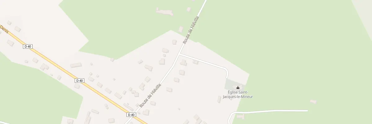 Plan du 12 Rte de Hieville -Berville- à Saint-Pierre-en-Auge