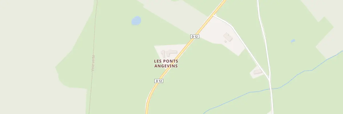Plan du 2 Les Ponts Angevins à Mézeray