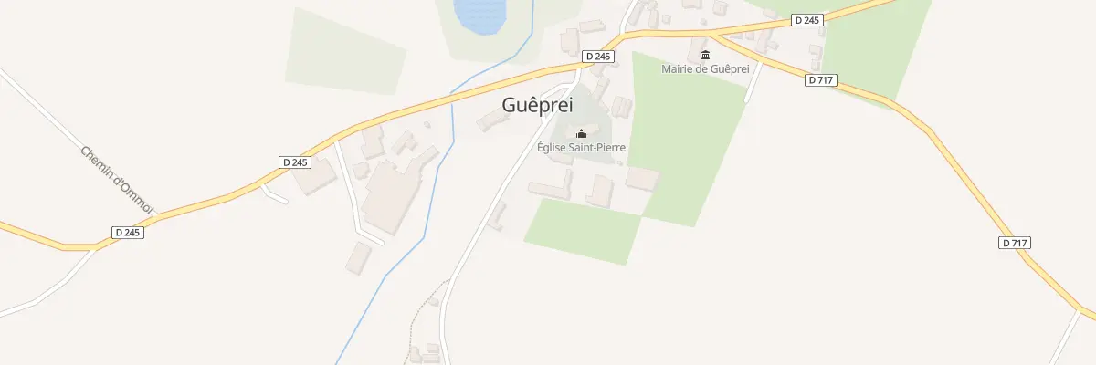 Plan du 121 Rte de Bailleul à Guêprei