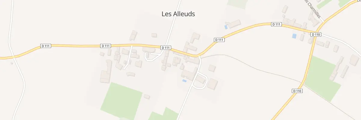 Plan du 7 Rte de Gournay Les Alleuds à Alloinay
