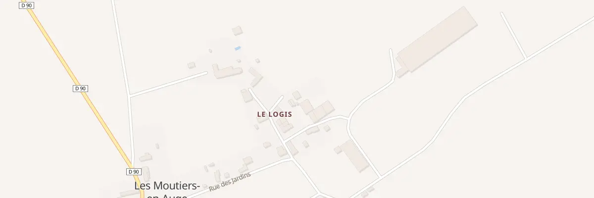 Plan du 5010 Le Jardin aux Moutiers-en-Auge