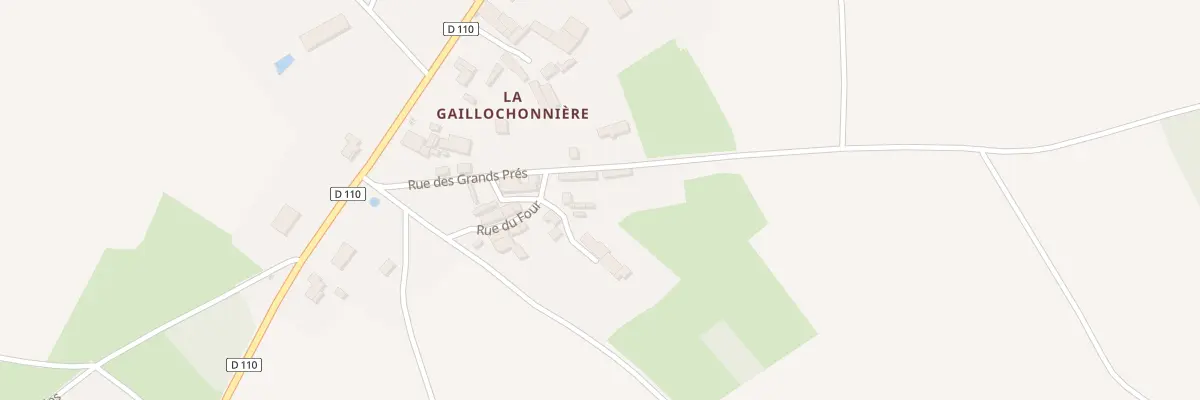 Plan du 2 Rue des grands prés à Alloinay