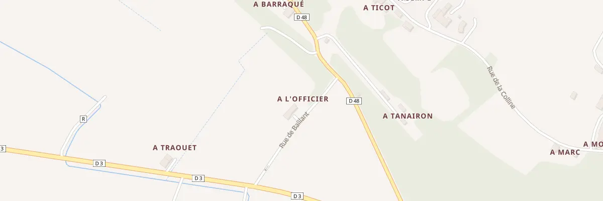Plan du 100 Rue de Baillant à Termes-d’Armagnac