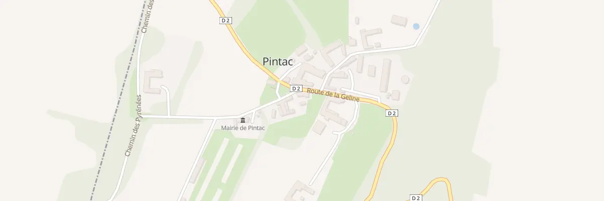 Plan du 1 Che de l’Ecole à Pintac