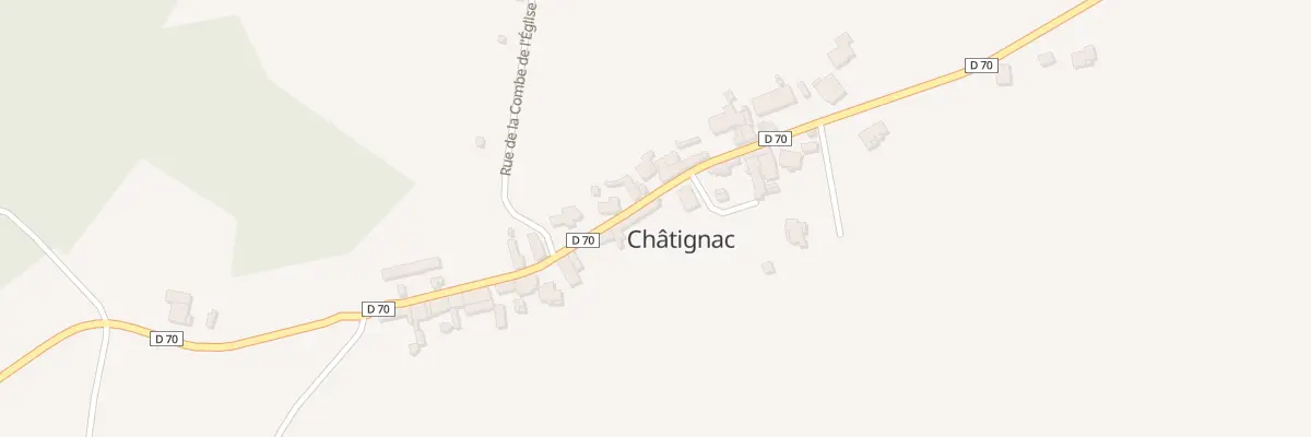 Plan du 5039 Le Bourg à Châtignac