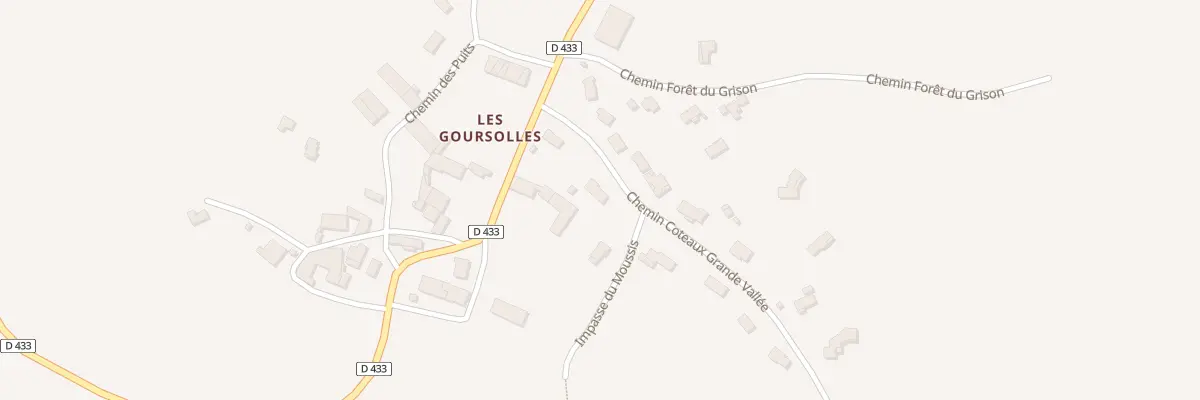 Plan du 4 Che Coteaux Grande Vallée à Étriac