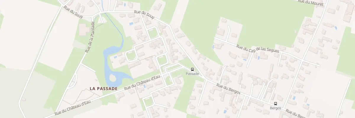 Plan du 2 Rue du Lavoir à Ibos