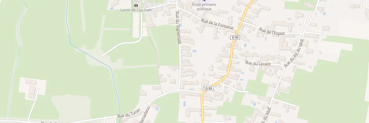 Plan du 6 Rue du Vignemale à Azereix