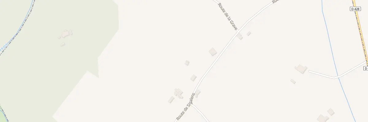 Plan du 576 Rte de Sigalens à Saint-Sauveur-de-Meilhan