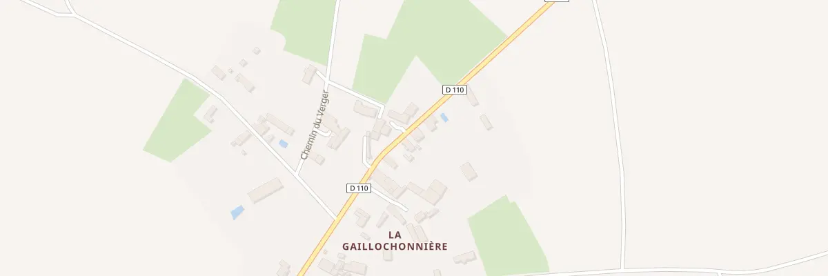 Plan du 5 Rte de la Gaillochonnière à Alloinay