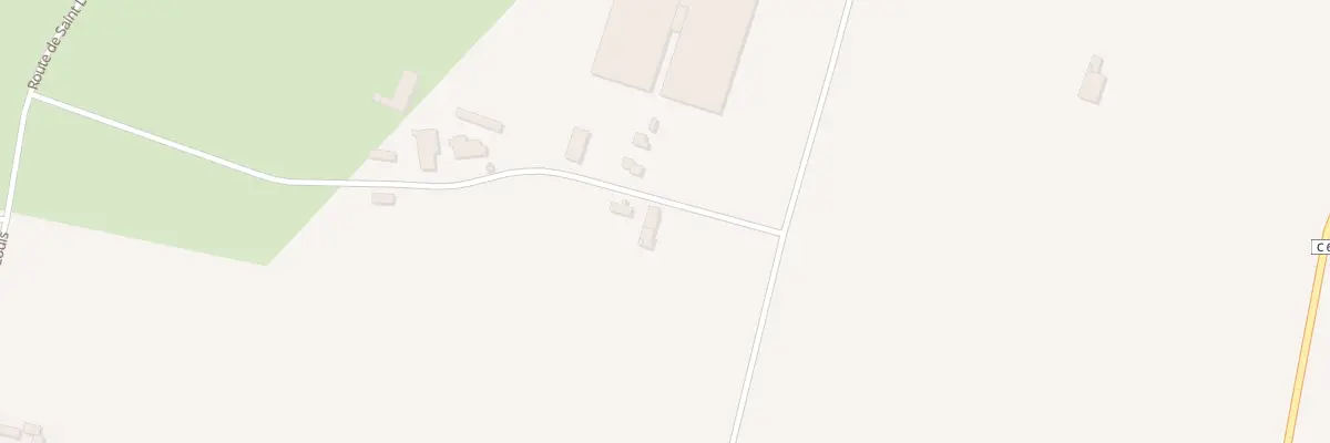 Plan du 89 Rte des Brocs à Hure