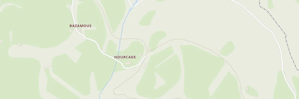 Plan du 5100 Coustar à Ousté