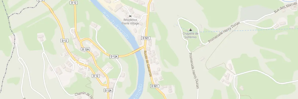 Plan du 31 Av de Saint Sauveur à Luz-Saint-Sauveur