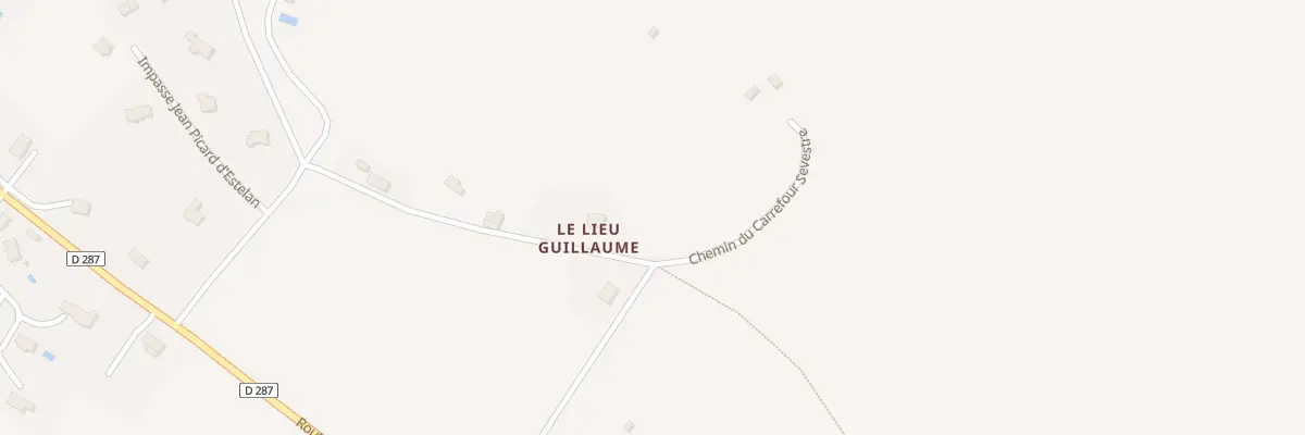 Plan du 5074 Bois Borgne à Saint-Léger-Dubosq