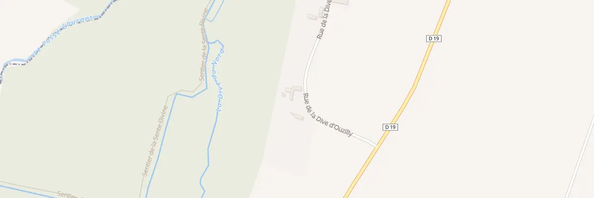 Plan du 26 Rue de la Dive d’Ouzilly à Moncontour