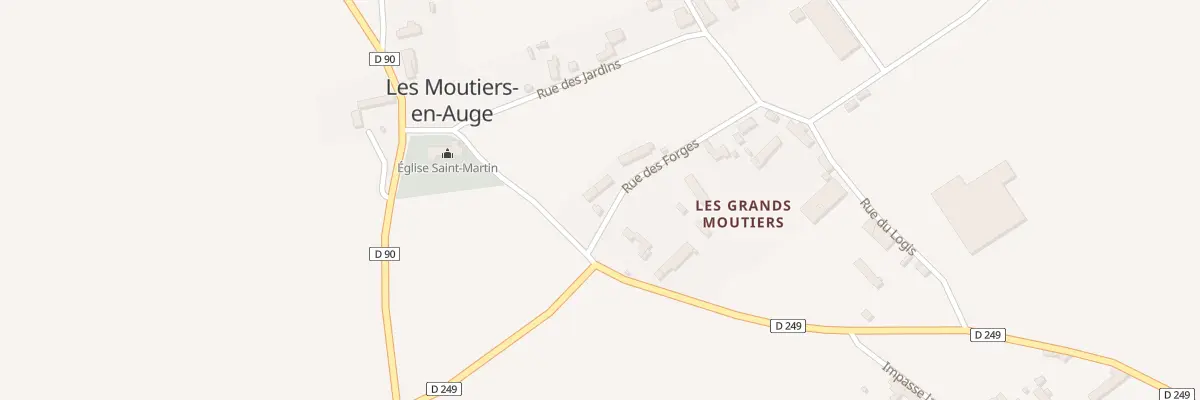 Plan du 5062 La Forge aux Moutiers-en-Auge