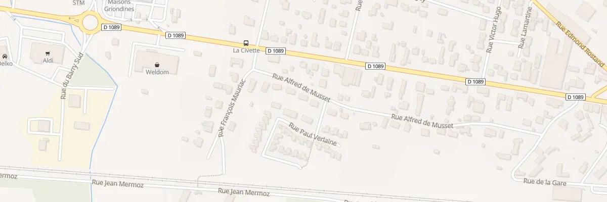 Plan du 13 Rue Alfred de Musset à Saint-Seurin-sur-l’Isle