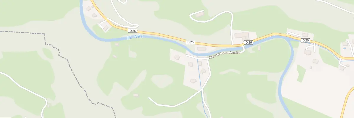 Plan du 5000 Che des Aouits à Juncalas