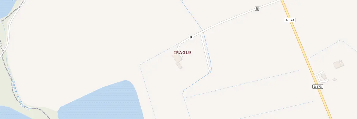 Plan du 5085 Irague à Tasque