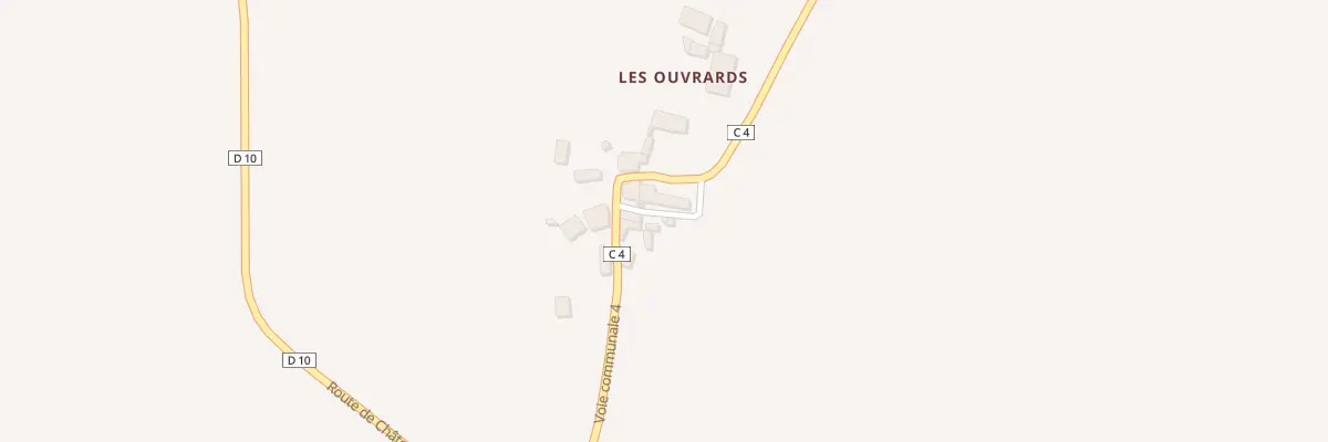 Plan du 5024 Les Ouvrards à Val des Vignes