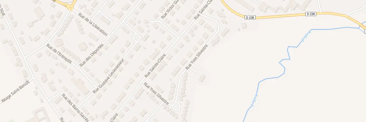 Plan du 15 Rue Yves Silvestre à Argentan