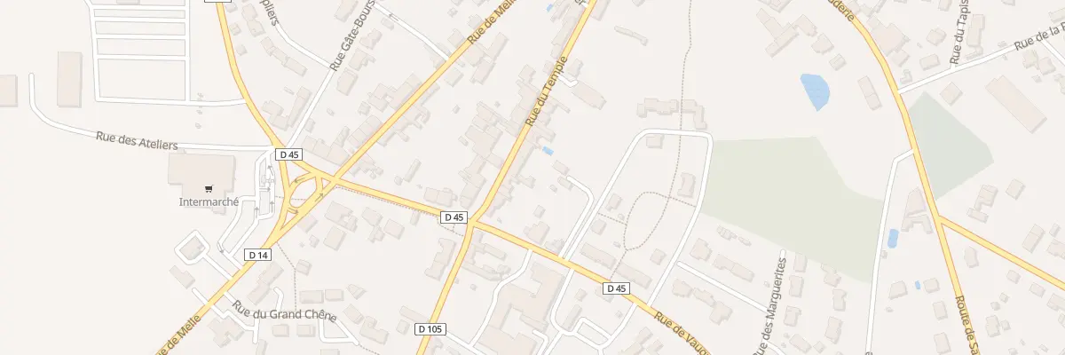 Plan du 36 Rue du Temple à Lezay