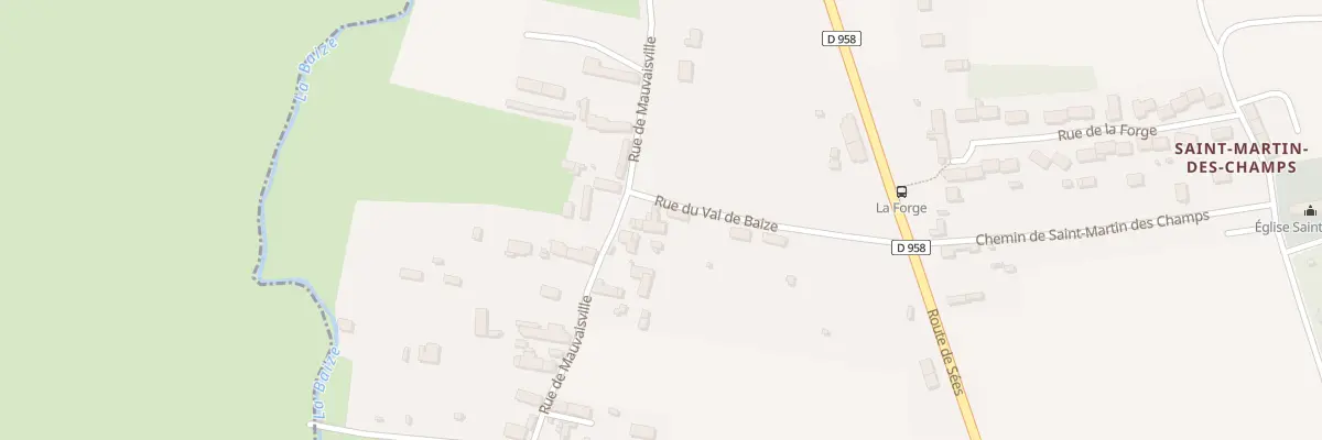 Plan du 35 Rue de Mauvaisville à Argentan