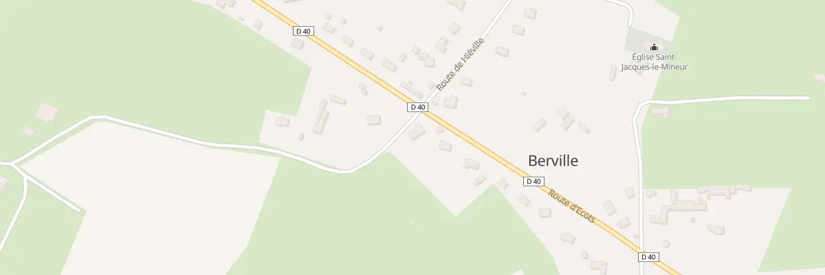 Plan du 5063 Che du Rocreux -Berville- à Saint-Pierre-en-Auge