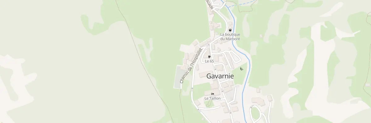 Plan du 12 Che de l’Hospitalet à Gavarnie-Gèdre