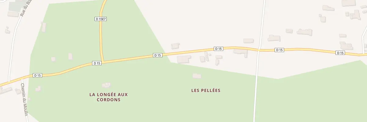 Plan du 6 Les Pellees à Mesterrieux