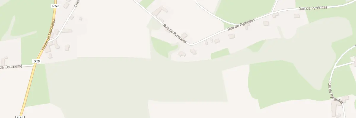 Plan du 52 Rue des Pyrénées à Lahitte-Toupière