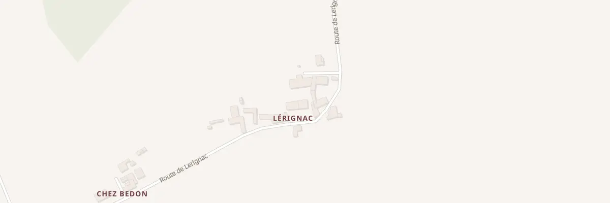 Plan du 25 Rte de Lerignac à Sainte-Souline
