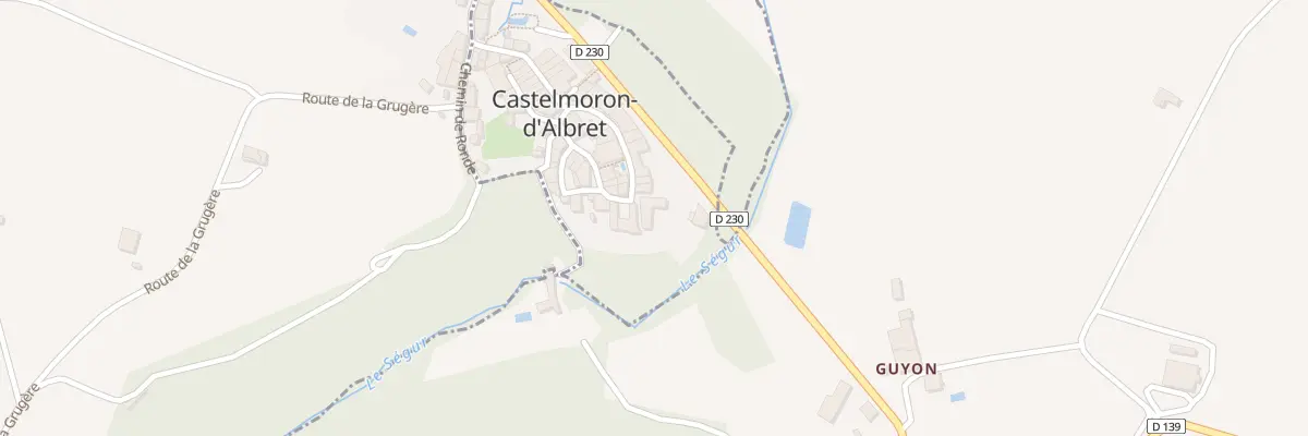 Plan du 23 Rue de l’Amitié à Castelmoron-d’Albret