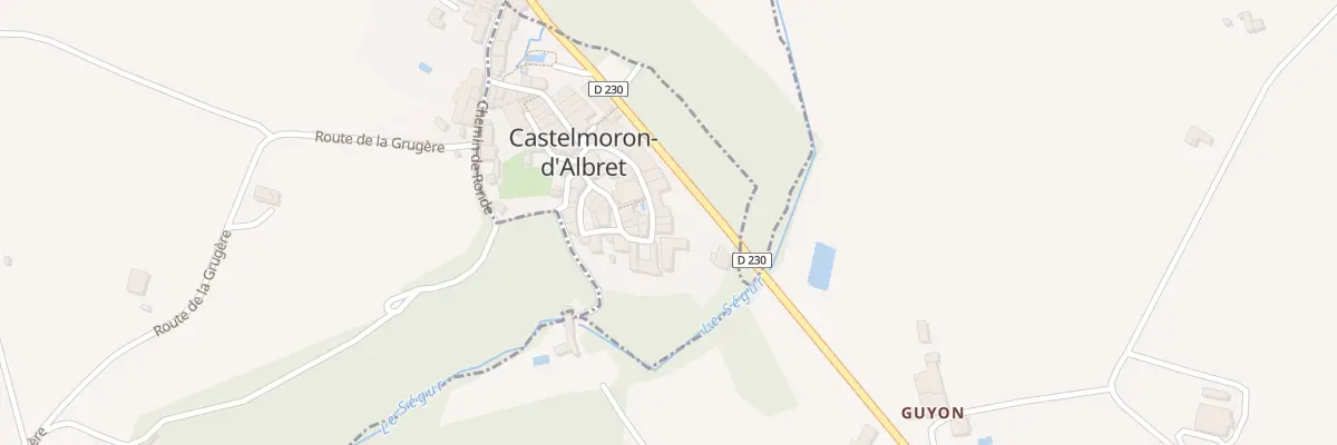 Plan du 19 Rue de l’Amitié à Castelmoron-d’Albret