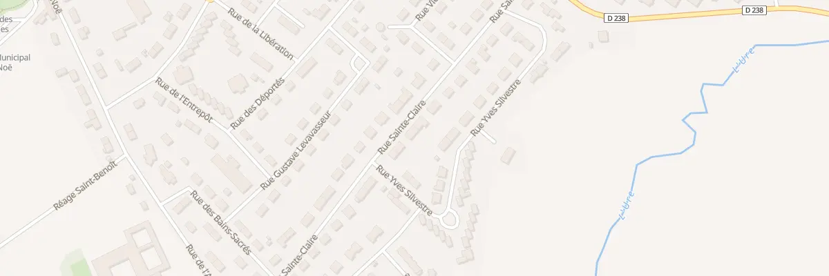 Plan du 36 Rue Sainte Claire à Argentan