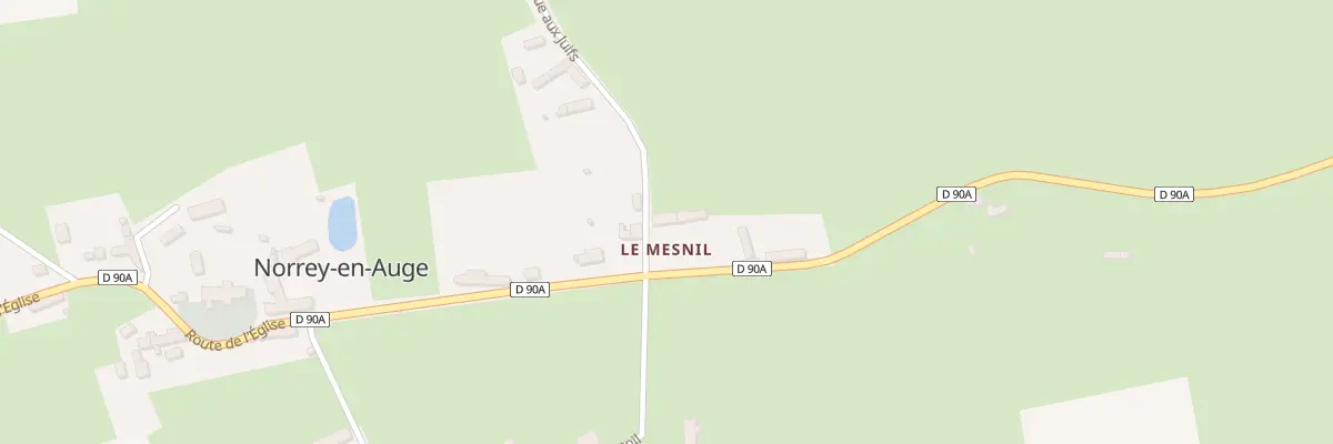 Plan du 2 Rue aux Juifs à Norrey-en-Auge
