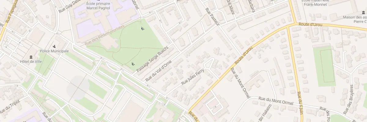 Plan du 28 Rue du Val d’Orne à Argentan