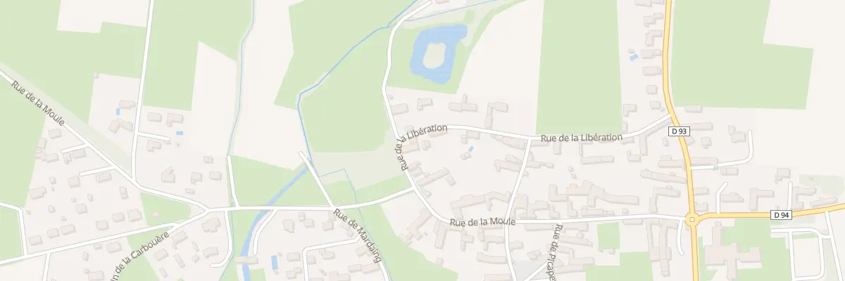 Plan du 9 Rue de la Libération à Azereix
