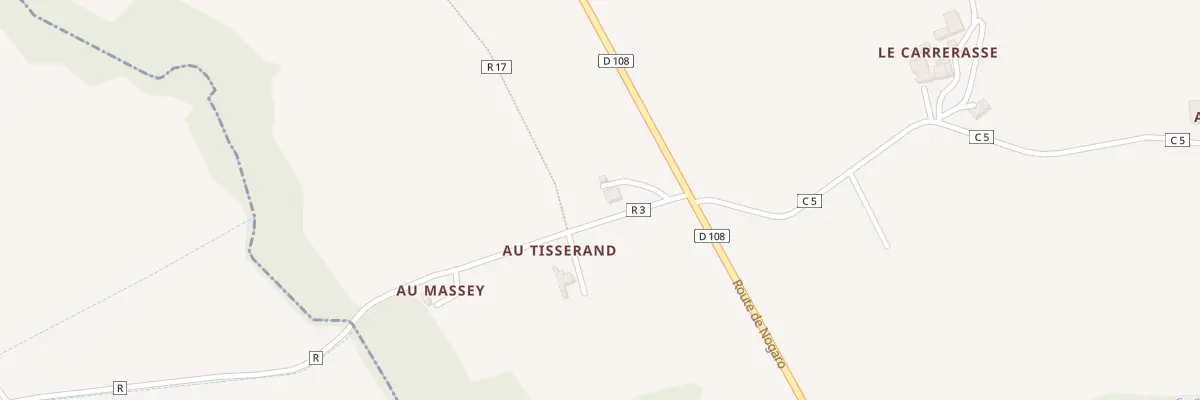 Plan du 5056 A Fillol à Fustérouau