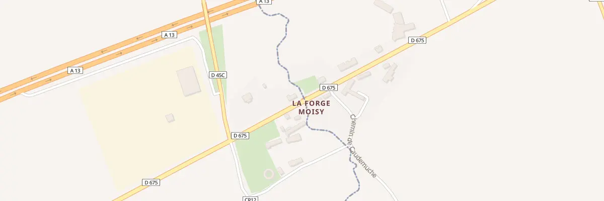Plan du 5018 La Forge Moisy à Angerville