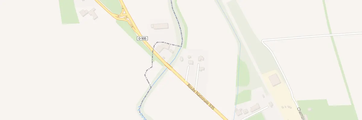 Plan du 3 Rte Nationale 935 à Caussade-Rivière