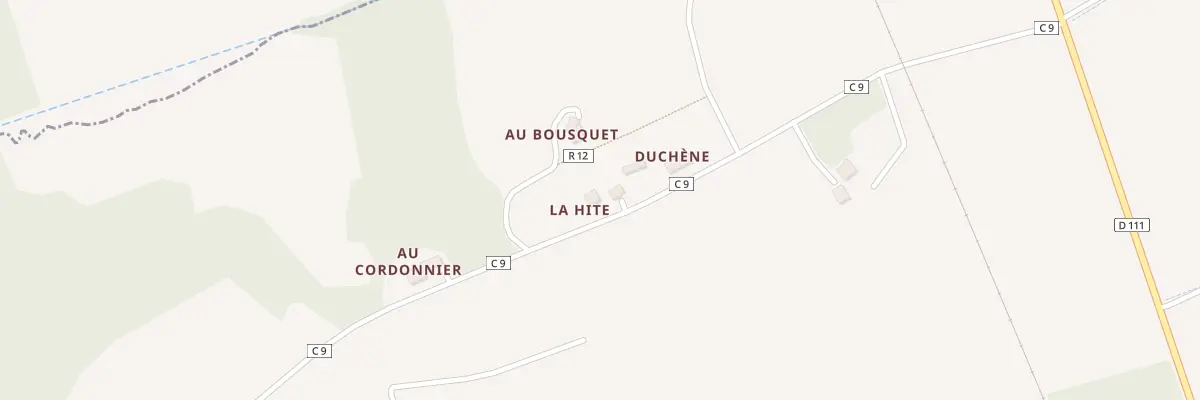 Plan du 5009 A la Hite à Sorbets