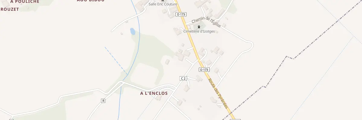 Plan du 5001 Au Village à Cahuzac-sur-Adour